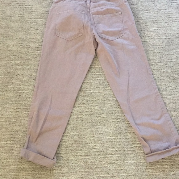 Khaki colored boyfriend jeans - Picture 4 of 4